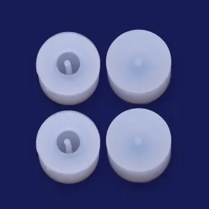 1 pcs spherical beads pendant 12mm Resin Silicone Mould spherical beads with holes Jewellery Making  Cabochons for earrings pendant mold