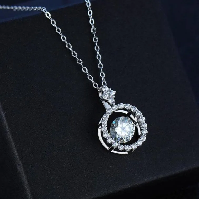 1.0 Ct Round Diamond Necklace