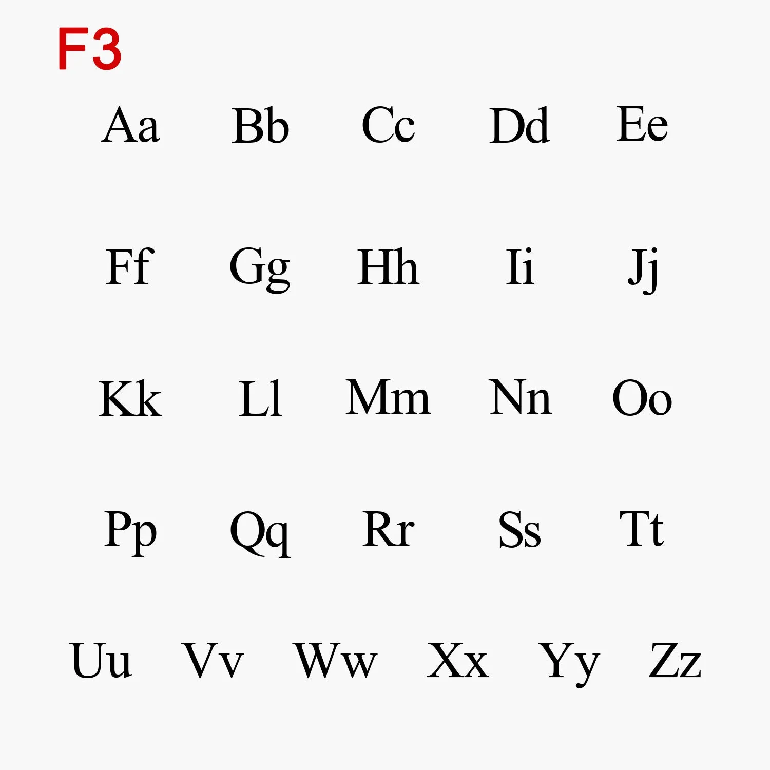 14K Gold Fashion Custom Asymmetrical Multiple Initials personalized Letter Necklace