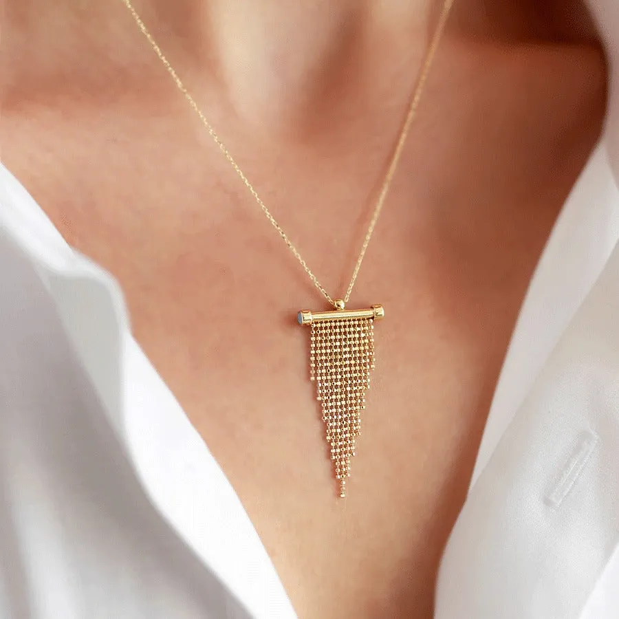 14k Gold Pendant Necklace