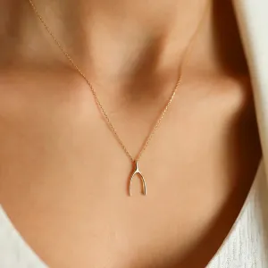 14k Gold Wishlist Necklace