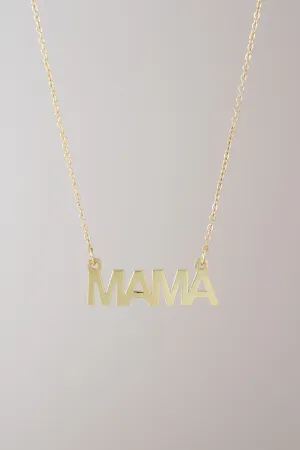 14K MAMA Necklace