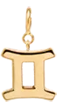 14k Midi Bitty Zodiac Charm Pendant on Spring Ring