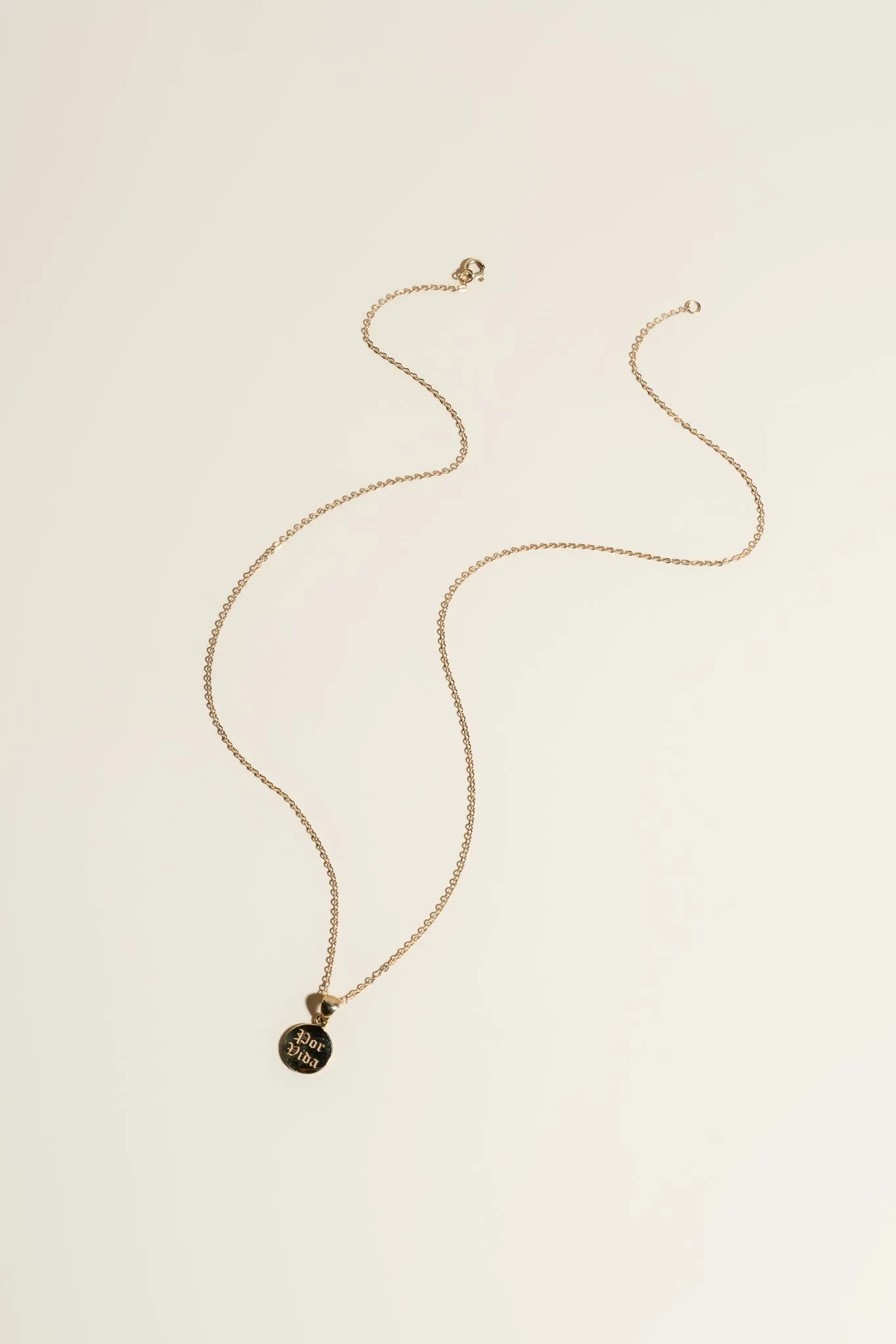 14K Por Vida Necklace