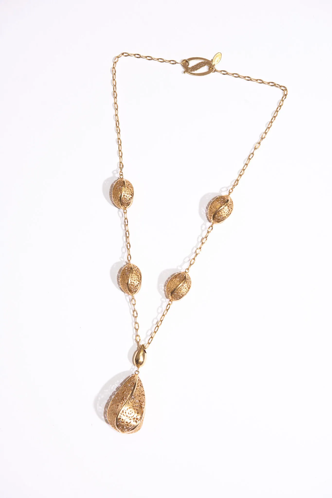 14K Yellow Gold Italy Necklace