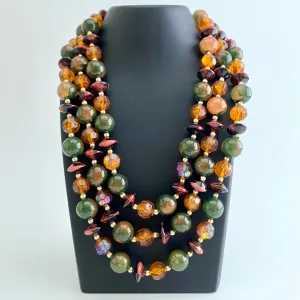 1960s Hong Kong Bead Necklace