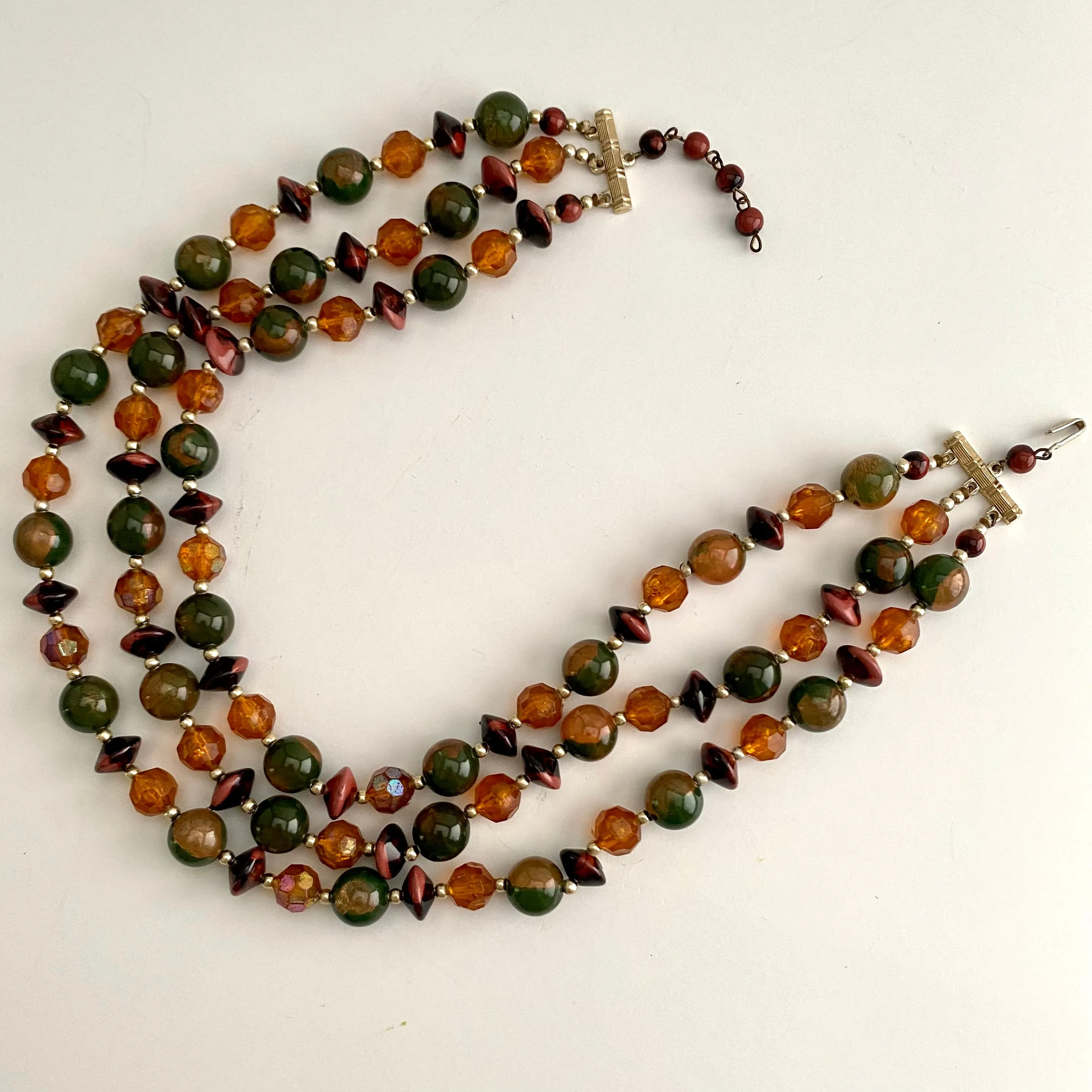 1960s Hong Kong Bead Necklace