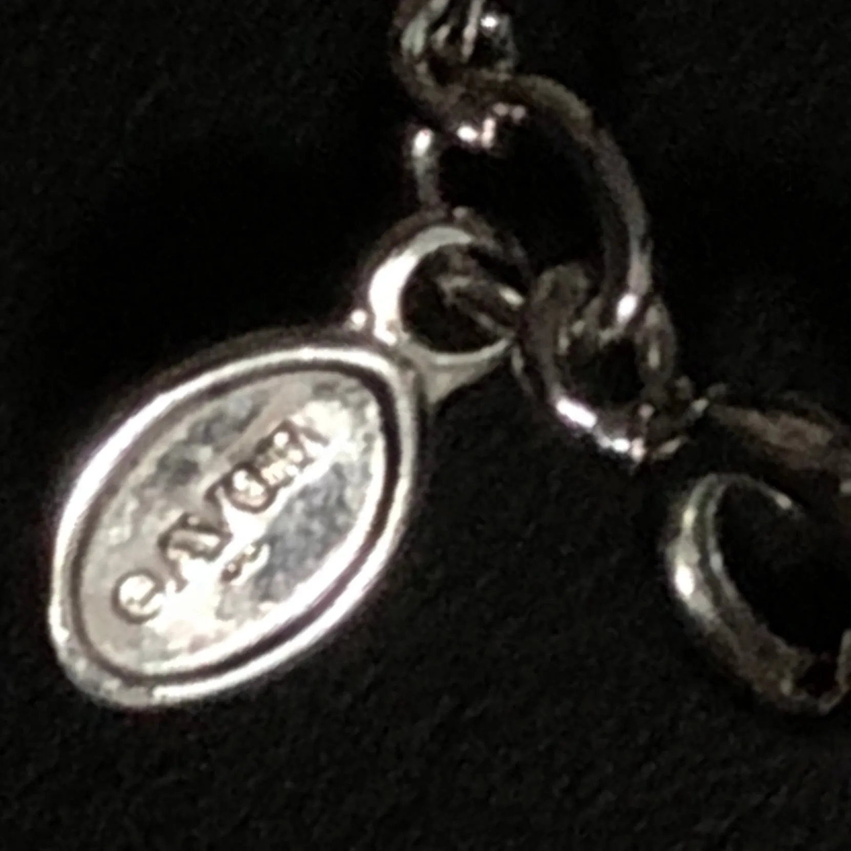 1977 Avon Delicate Knots Necklace, Silver