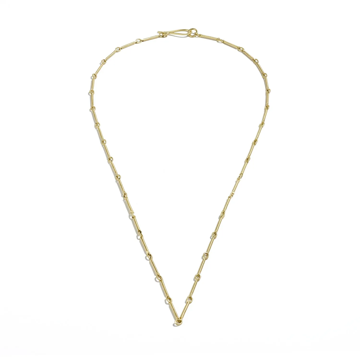 19" Gold Bar and Loop Chain