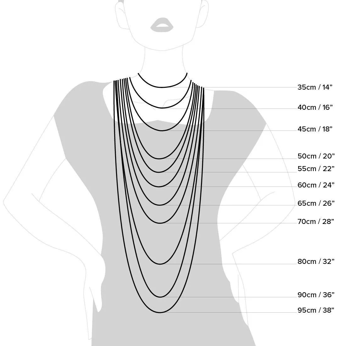 45cm Sterling Silver Cubic Zirconia Infinity and Evil Eye Necklace
