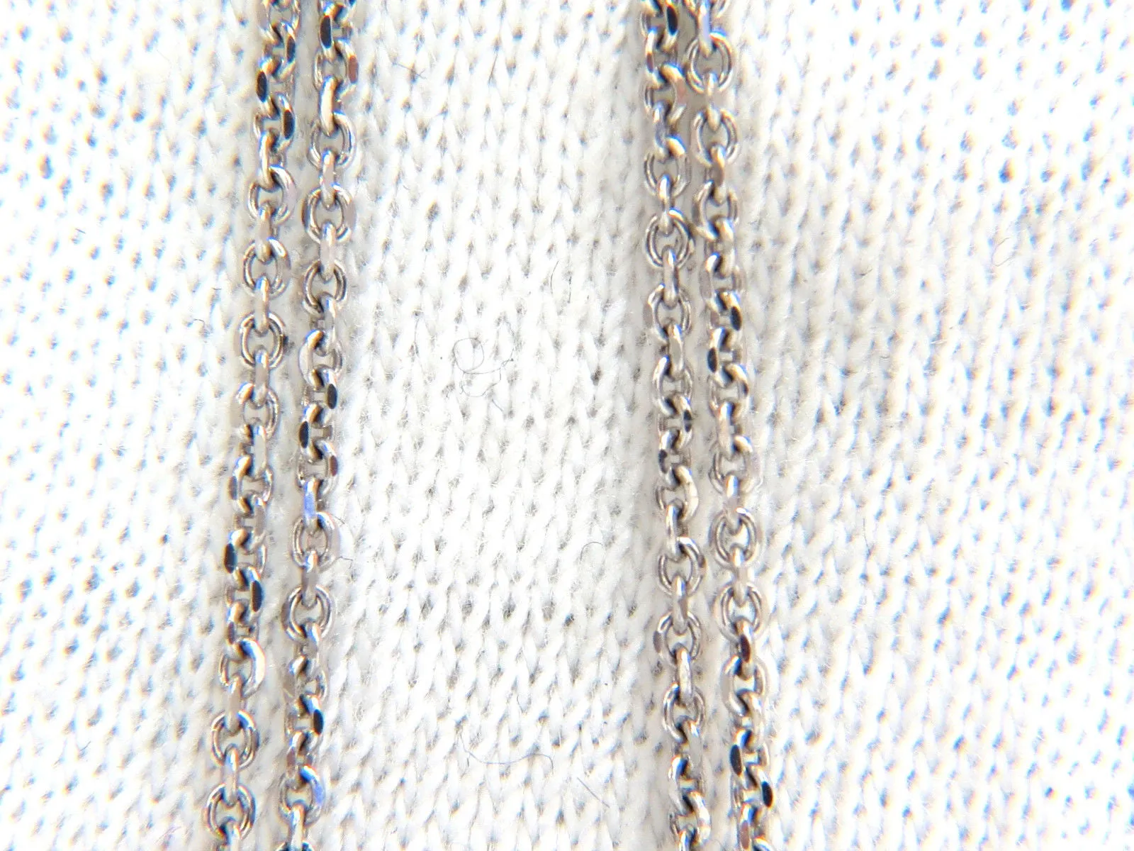 5.00ct diamonds earrings & necklace matching suite 18kt g/vs diamond shaped