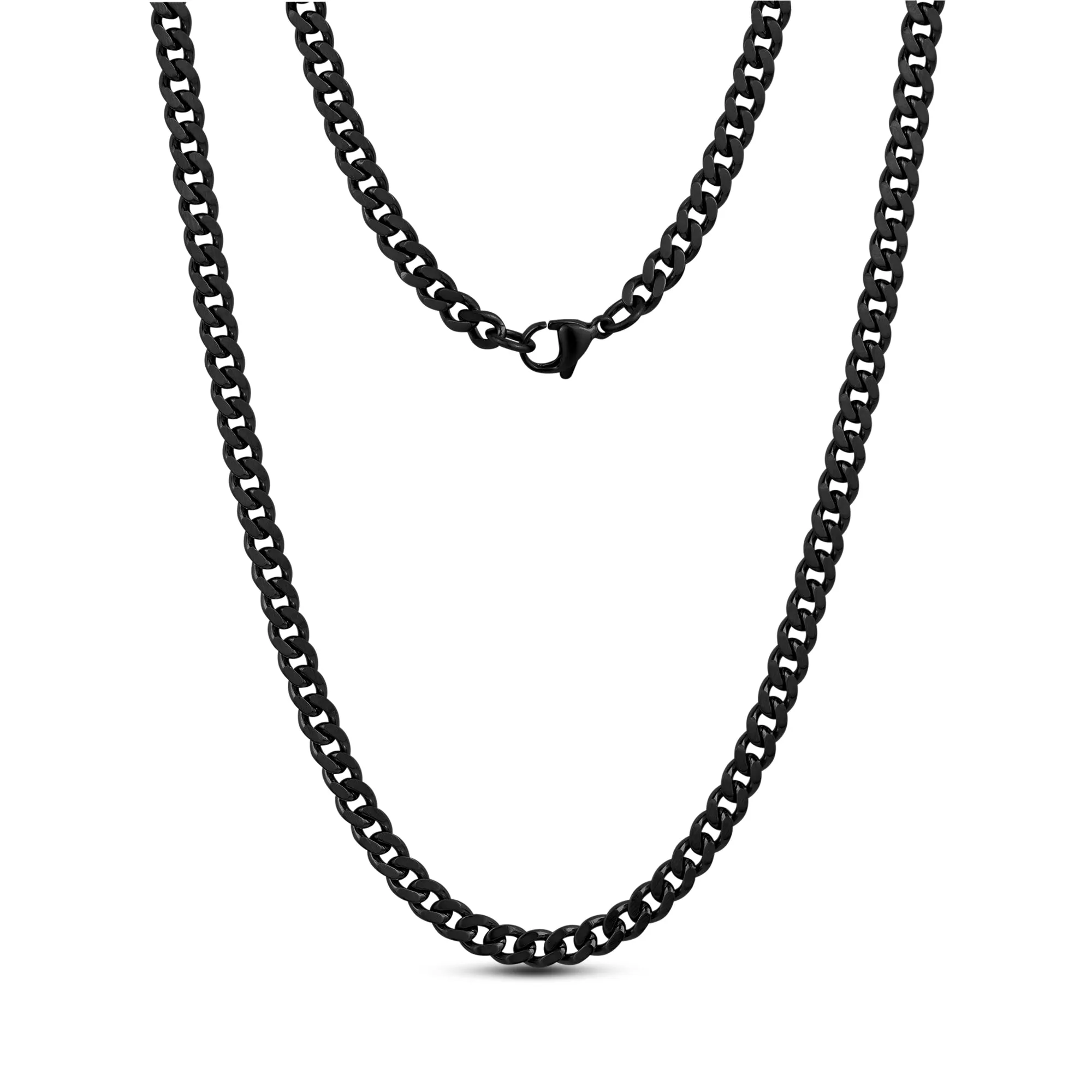 5mm Matte Cuban Link Chain
