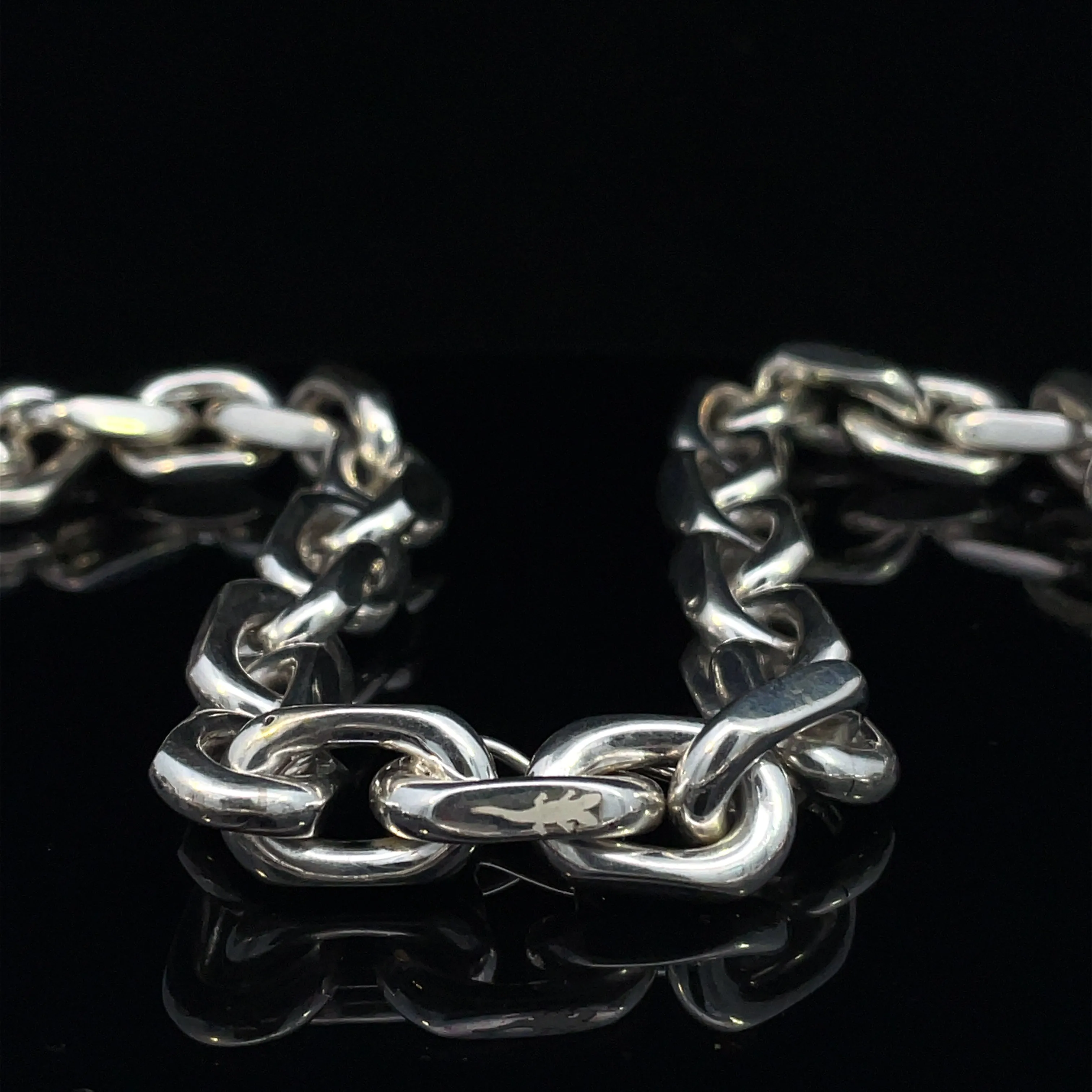 925 Silver Hermes Chain - 9.5mm