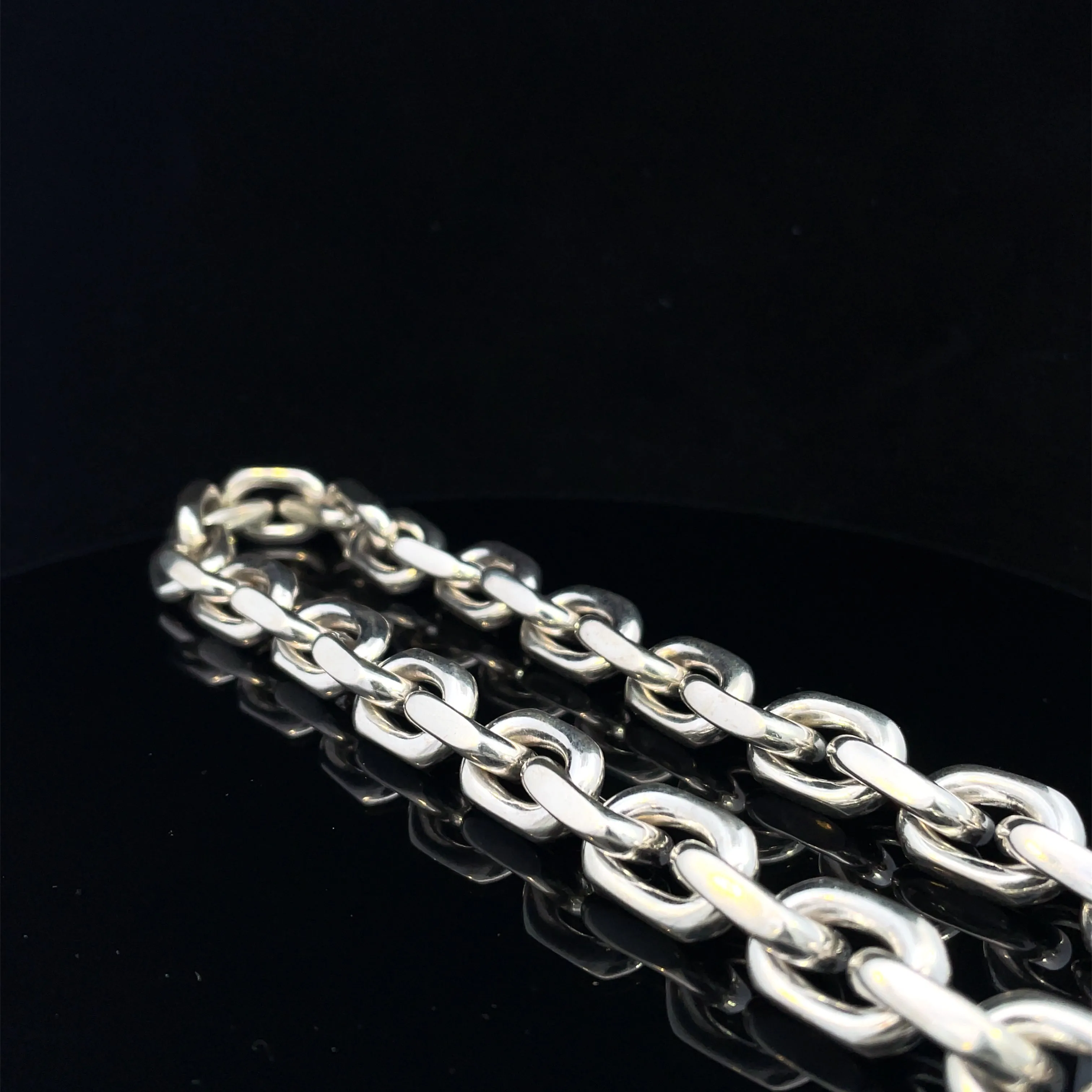 925 Silver Hermes Chain - 9.5mm