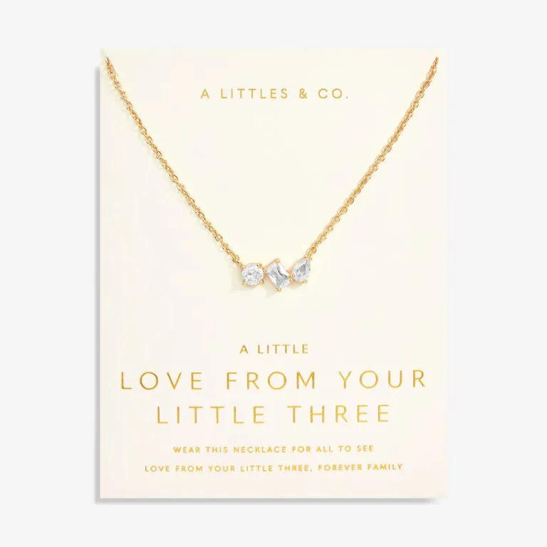 A LITTLE love from your little three