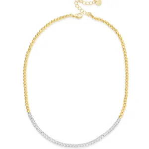 Absolute Two Tone Beaded Necklace