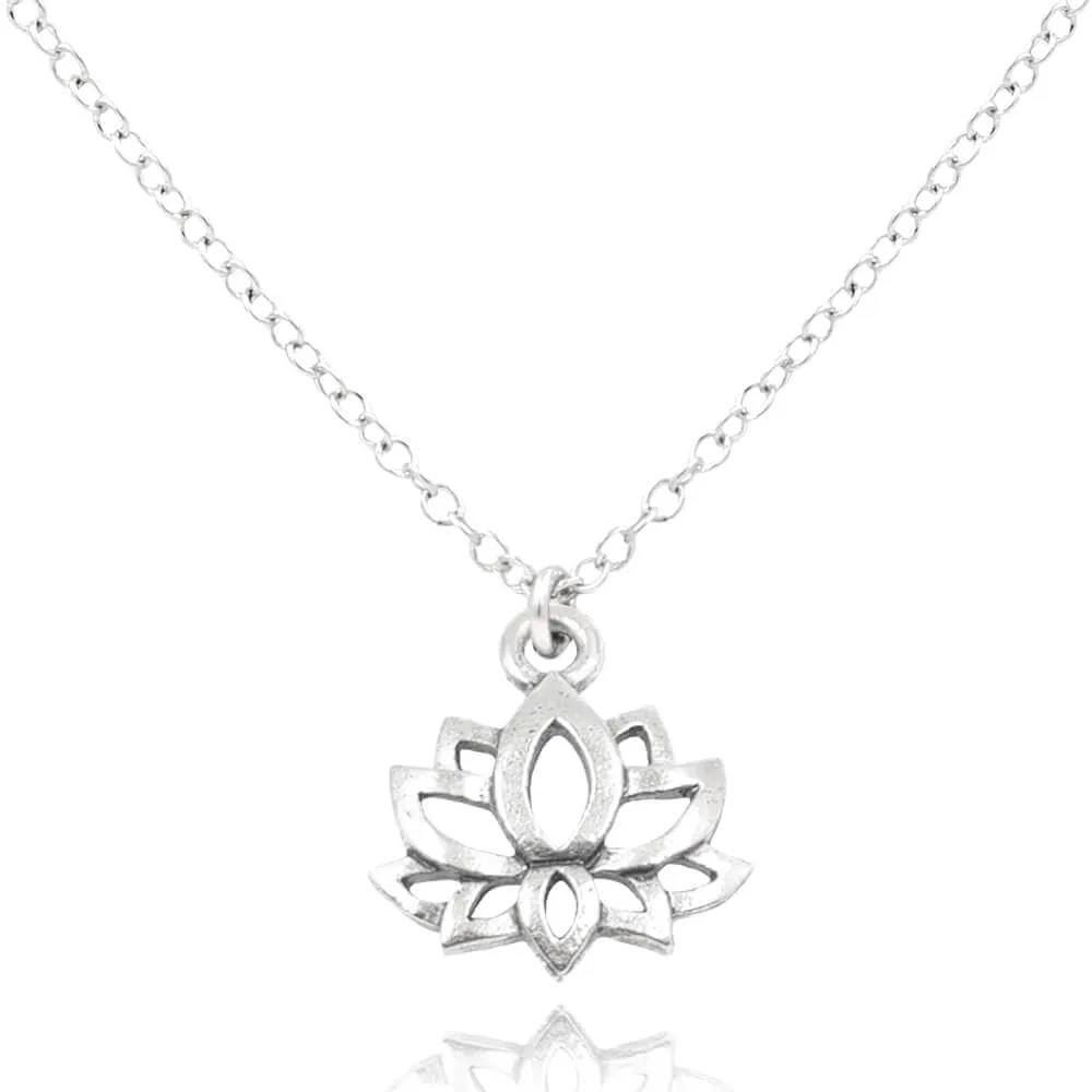 Acceptance Lotus Flower Necklace