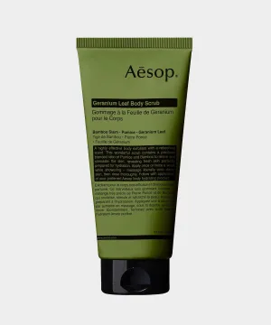 Aesop Geranium Leaf Body Scrub 180ml