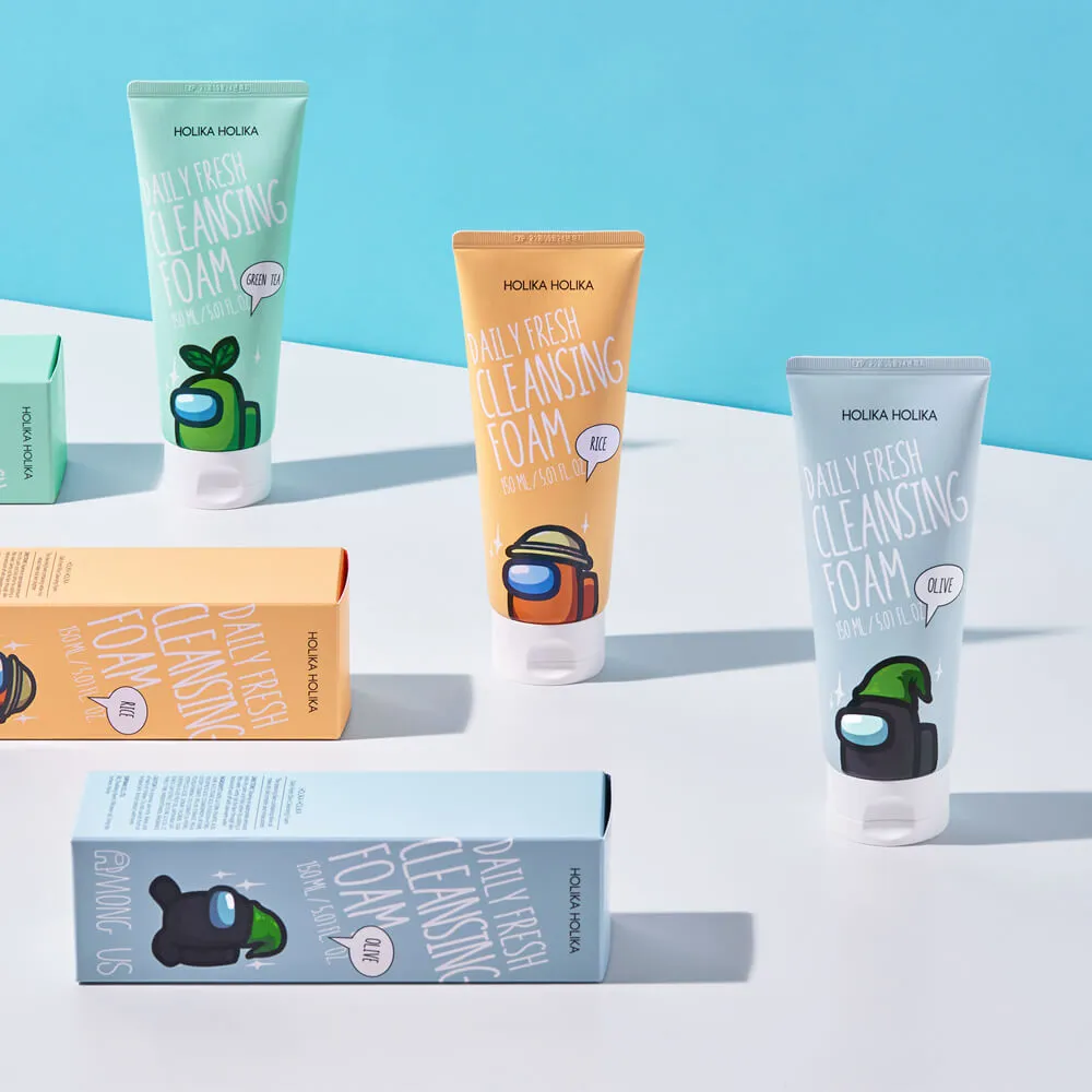 Among Us Daily Fresh Cleansing Foam
