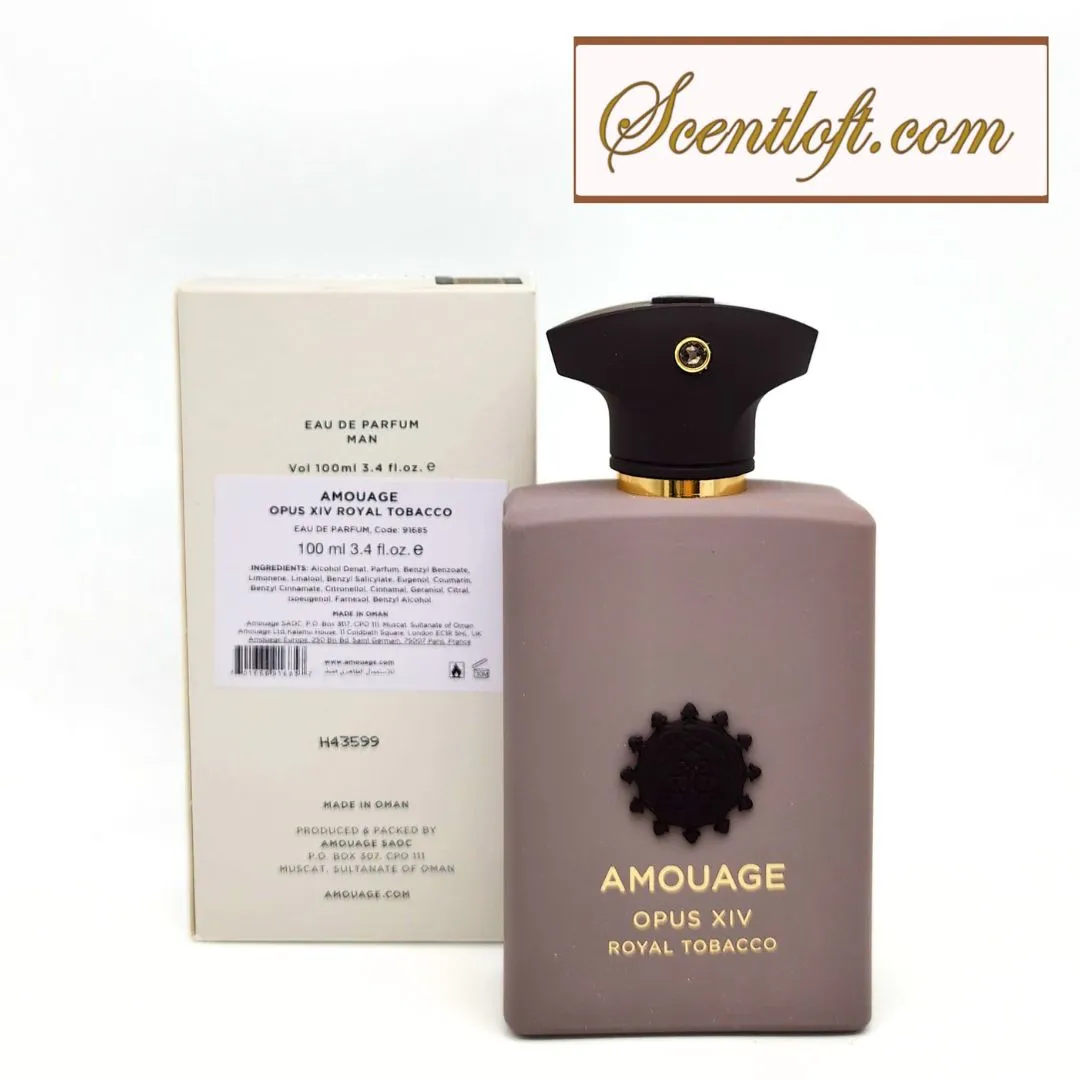 AMOUAGE Opus XIV Royal Tobacco EDP 100ml Tester with Proper Retail Cap *