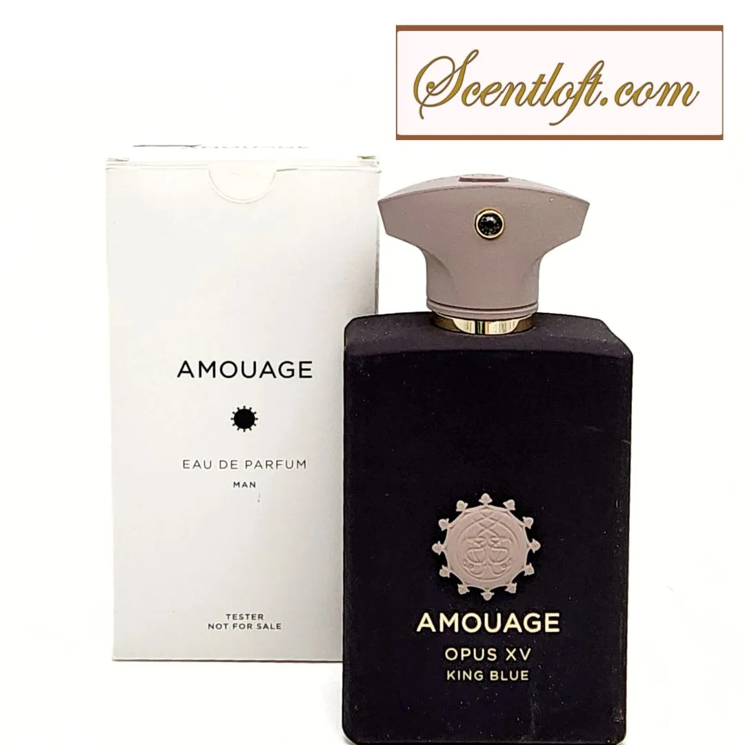 AMOUAGE Opus XV King Blue EDP 100ml tester with proper Retail Cap *