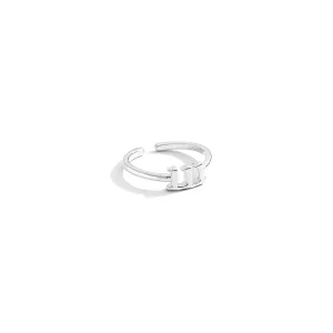 ANGEL NUMBER RING - SILVER