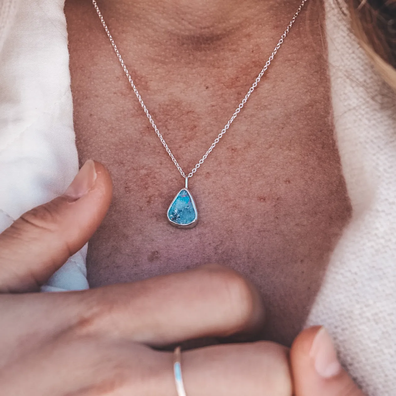 Australian Opal Necklace