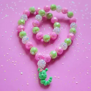 Beaded Necklace - Katie Caterpillar