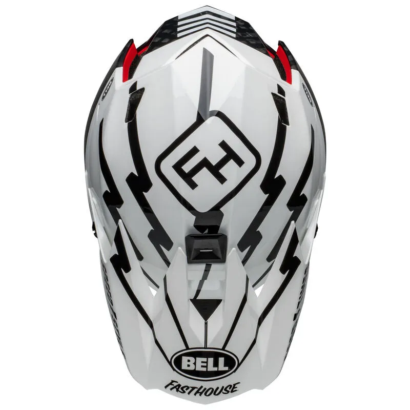 Bell Full-10 Spherical MTB Helmet - Matte Gloss White/Black