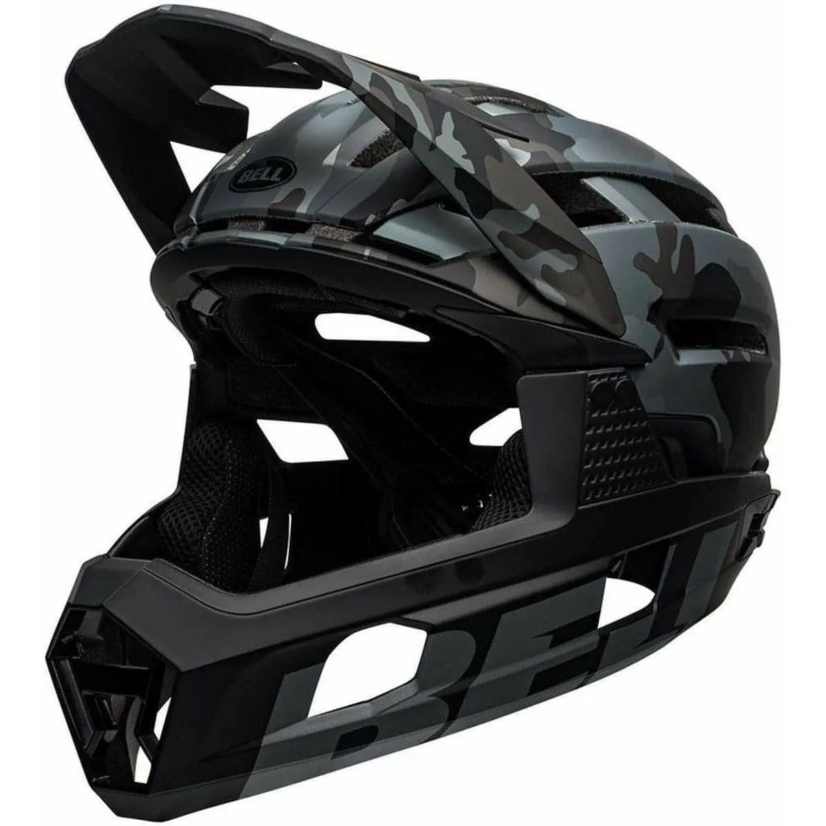 Bell Super Air R MIPS MTB Full Face Helmet - Black Camo