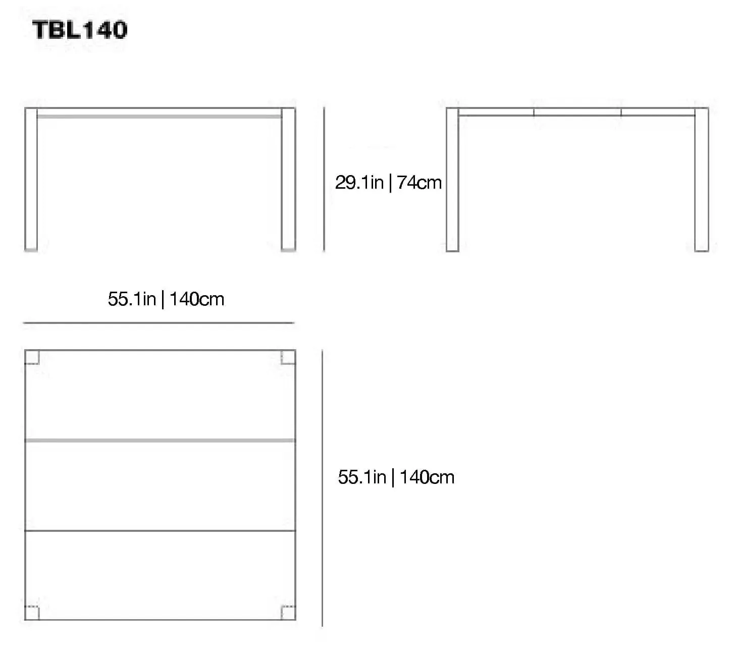 Blade - Dining table