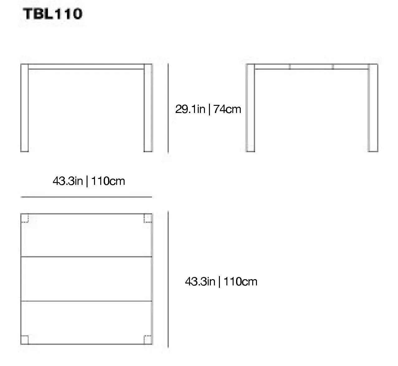 Blade - Dining table