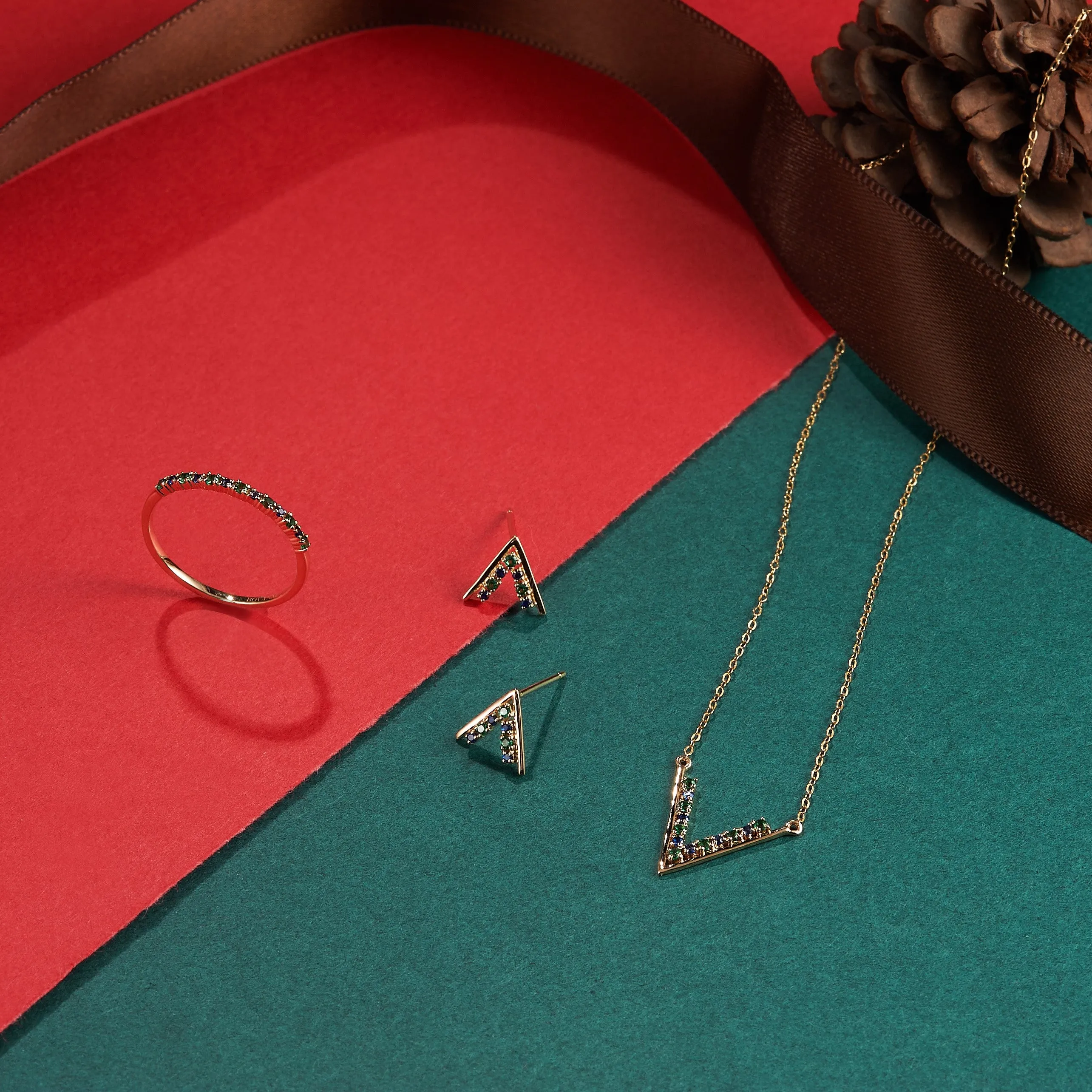 Bleu-vert Necklace