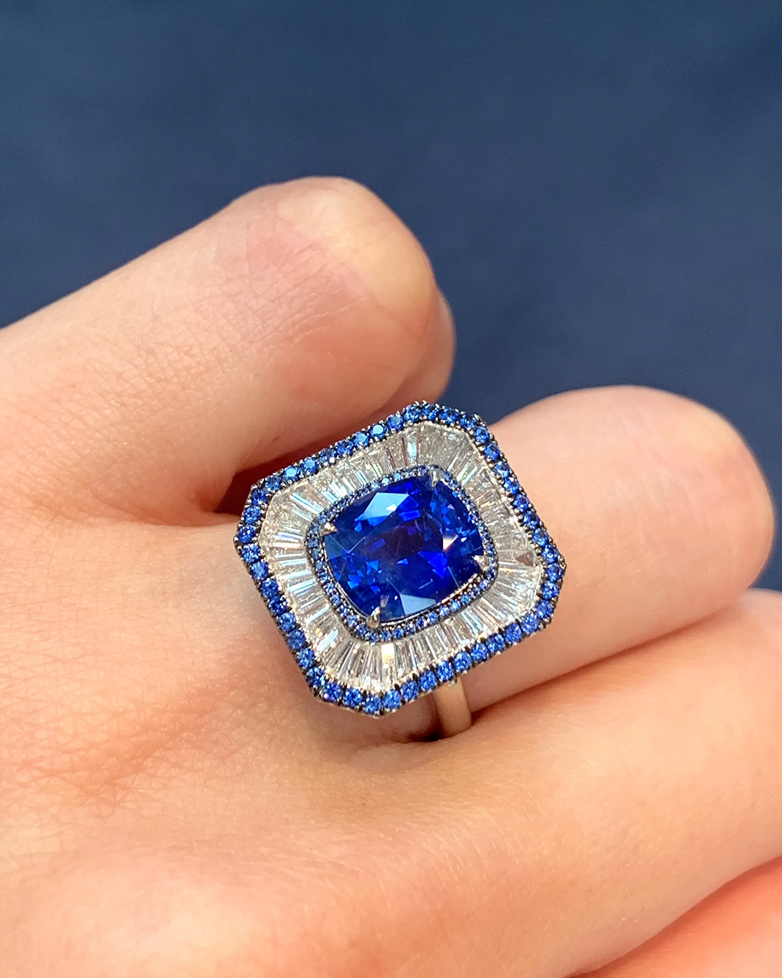 Blue Sapphire Ring