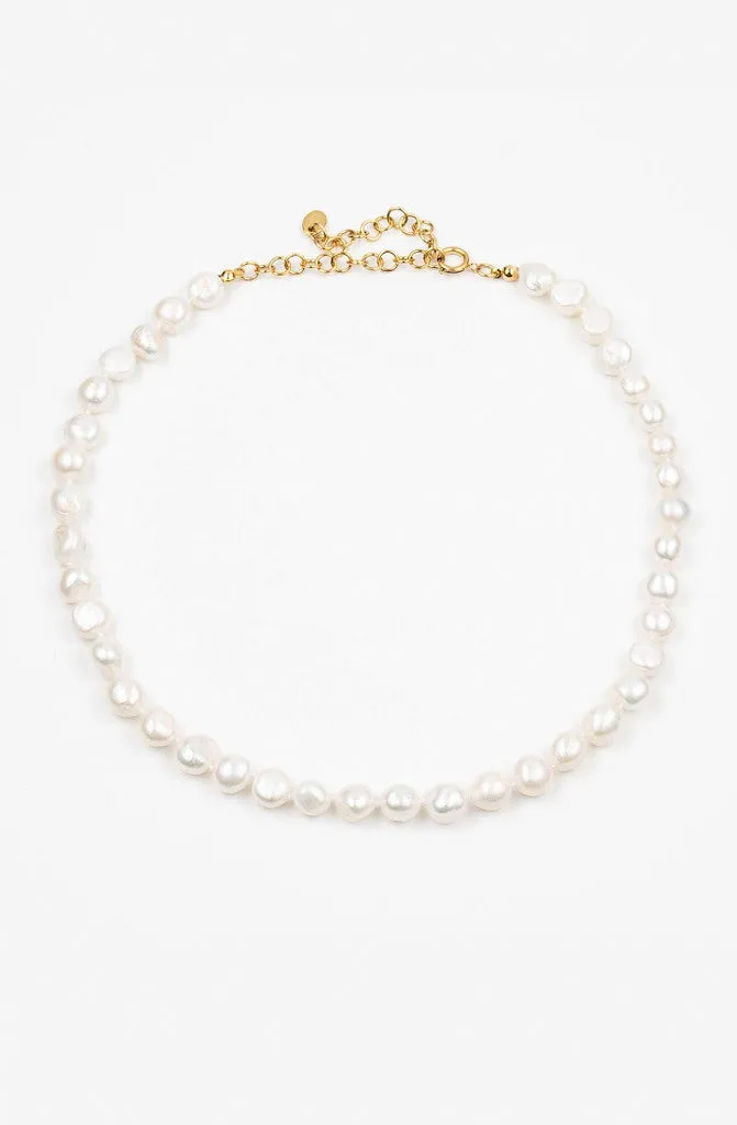BRENDA GRANDS STATEMENT FRESH WATER PEARL NECKLACE