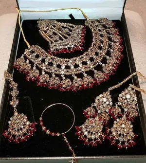 Bridal Crystal Jewellery Set for Wedding #J4158