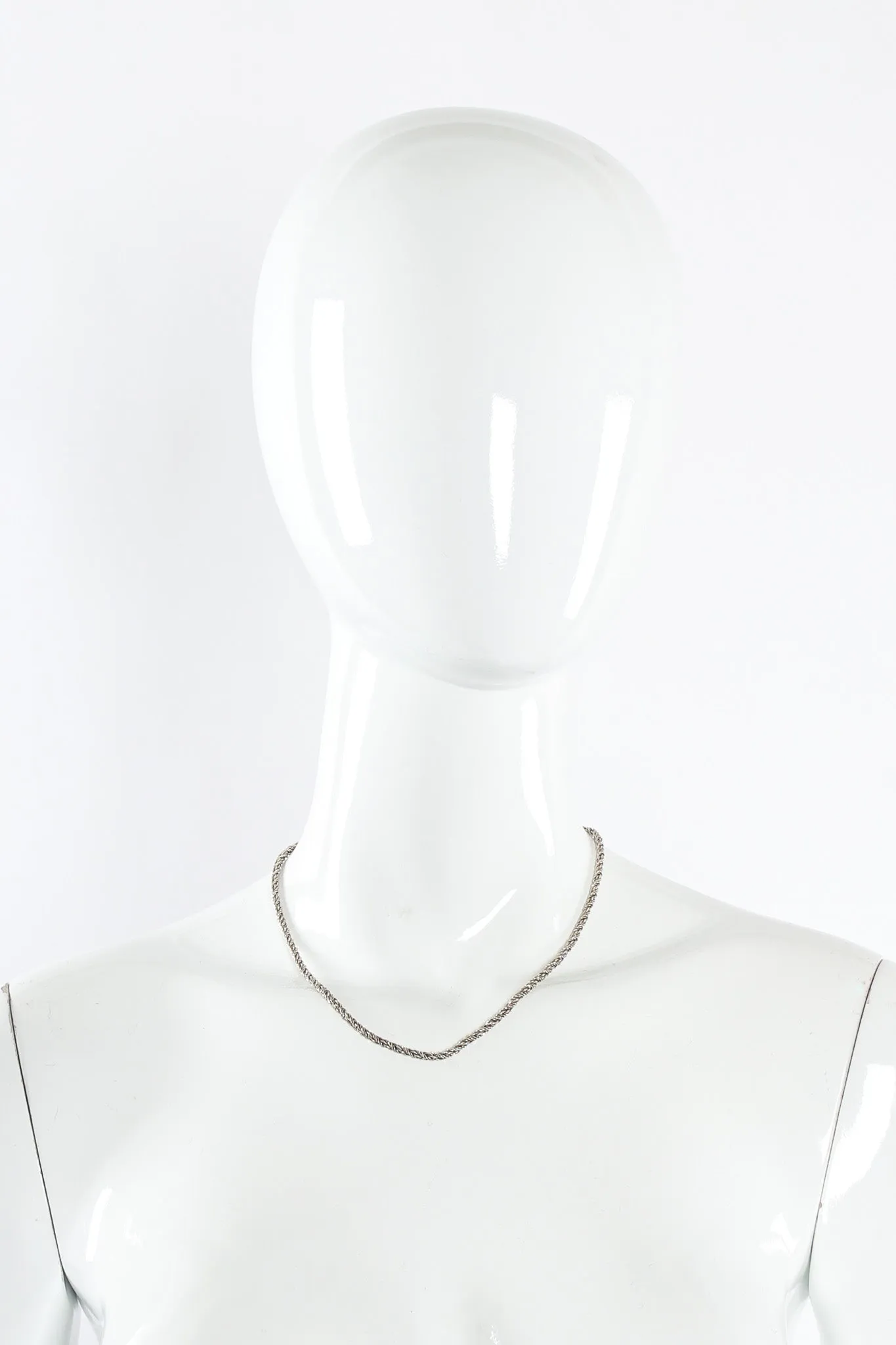 Brutalist Geo Cross Necklace
