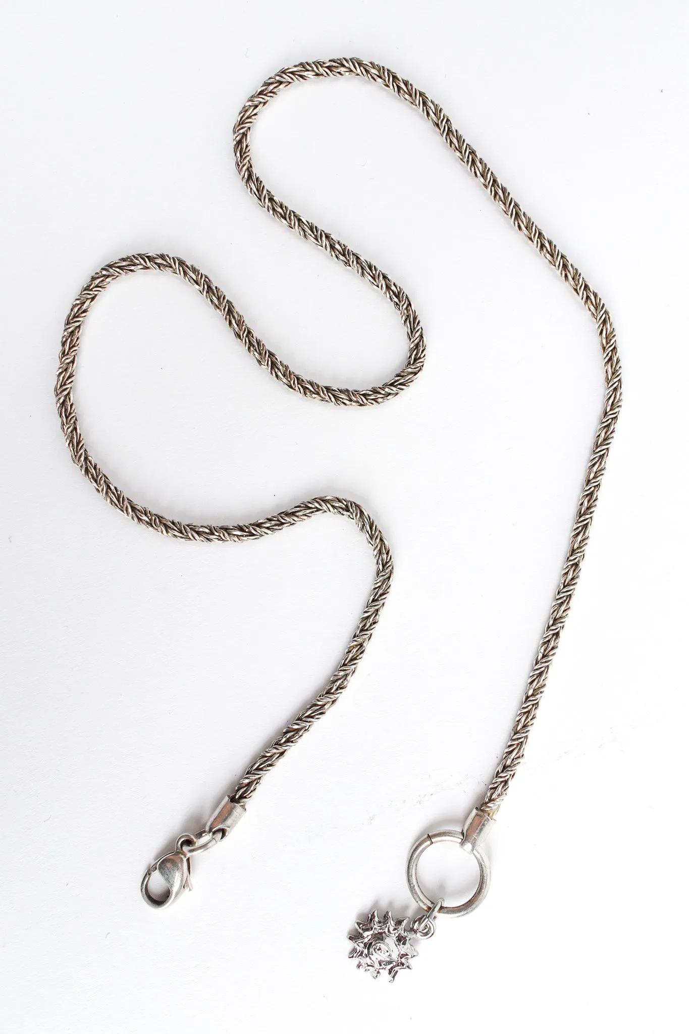 Brutalist Geo Cross Necklace