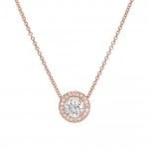 CALIFORNIA WILDFLOWERS  FULL BLOOM DIAMOND NECKLACE