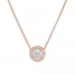 CALIFORNIA WILDFLOWERS  FULL BLOOM DIAMOND NECKLACE