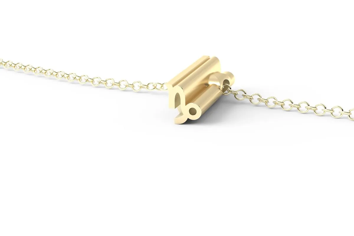 CAPRICORN - Short Pendant Necklace