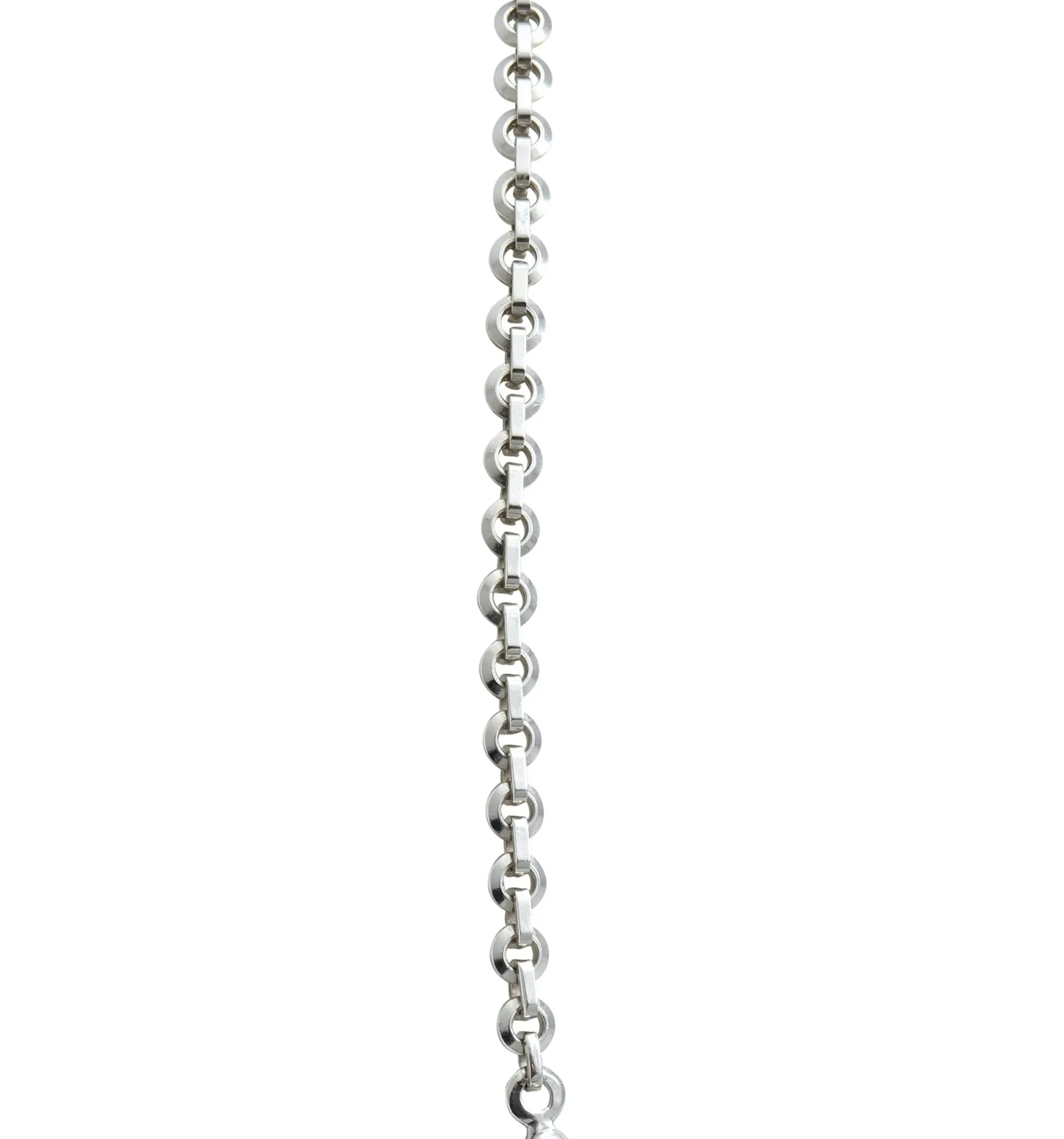 Cartier 2001 Diamond Cultured Pearl 18 Karat White Gold Lariat Drop Necklace