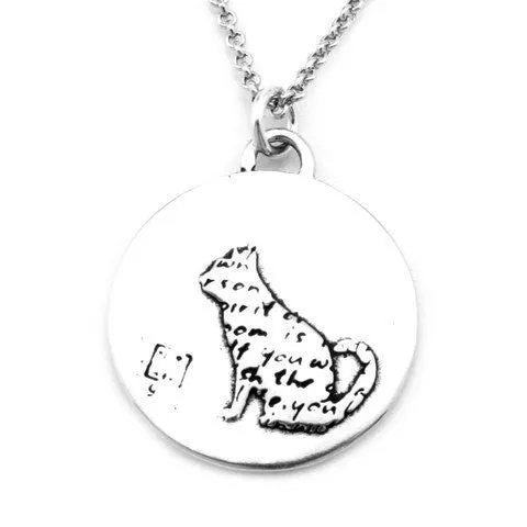 Cat Necklace (Spirit)-D31
