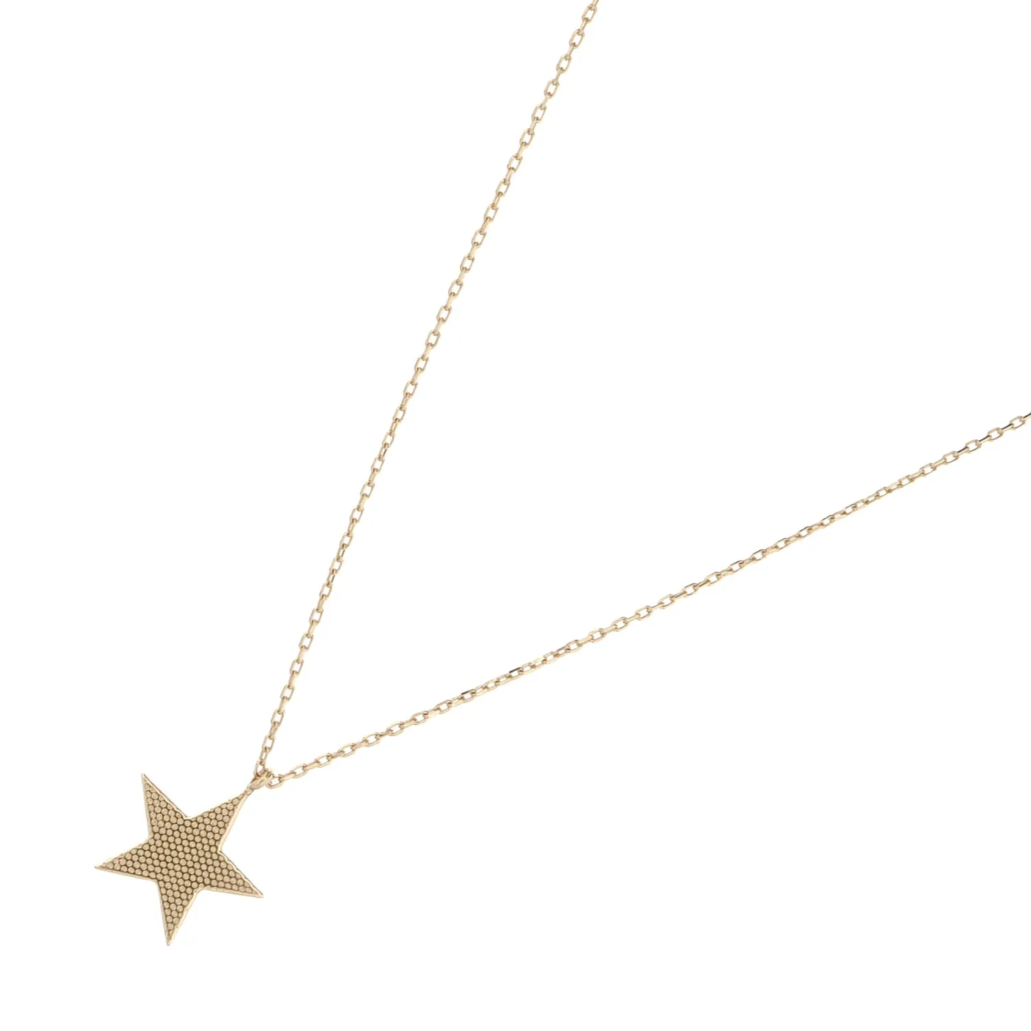 Celestial Grace Gold Star Necklace