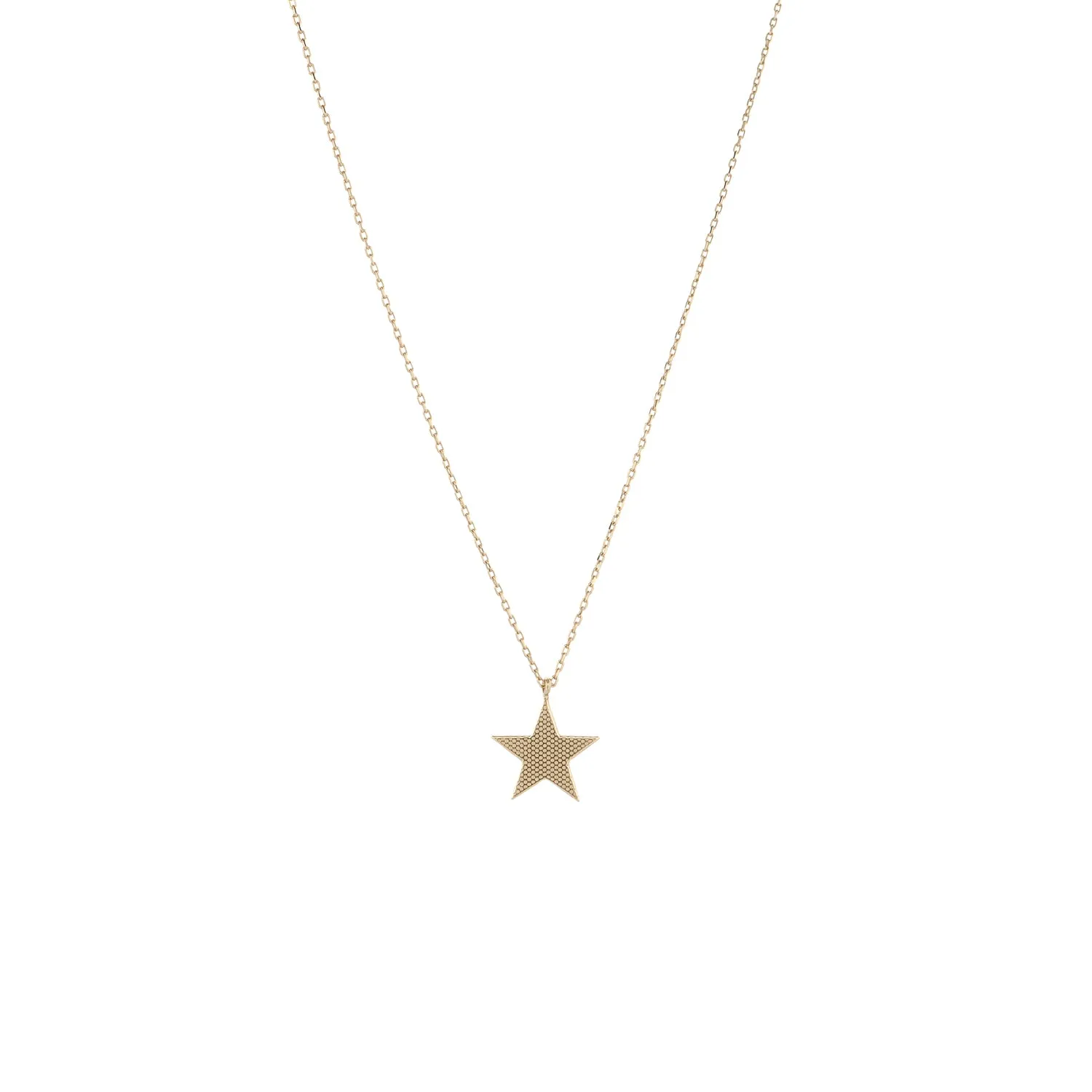 Celestial Grace Gold Star Necklace