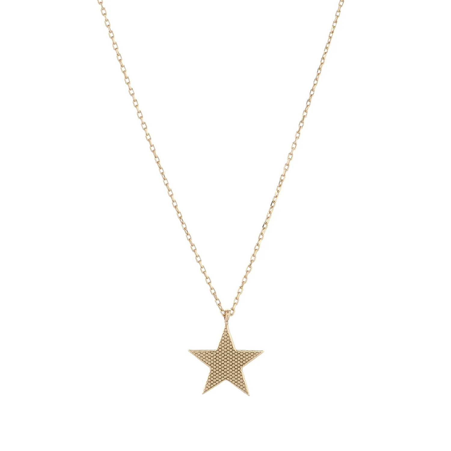 Celestial Grace Gold Star Necklace
