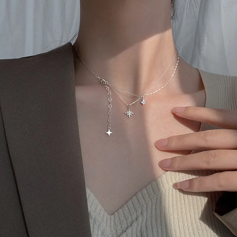 Celestial Necklace (Solid Silver)