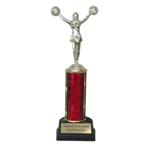Cheerleading Trophy - Colored Column