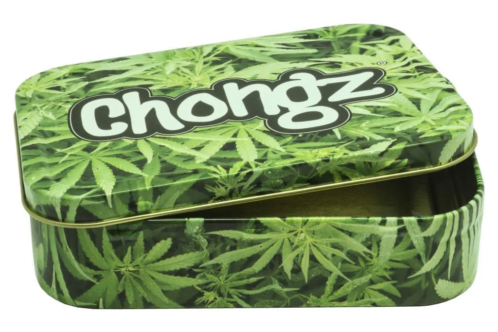 Chongz Green Leaf Tobacco Tin