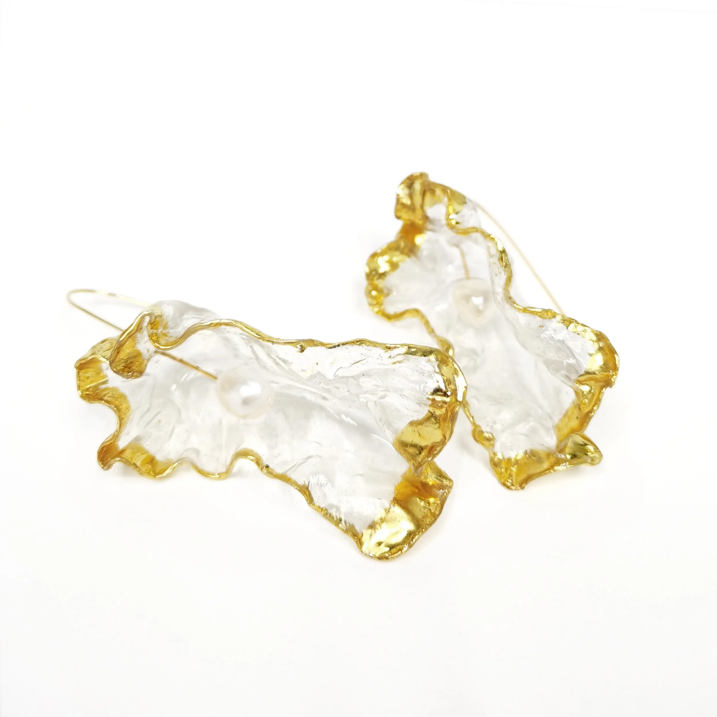 Clear Blossom With Fresh Water Pearl GL